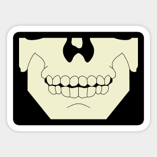 Skull Mouth! Sticker